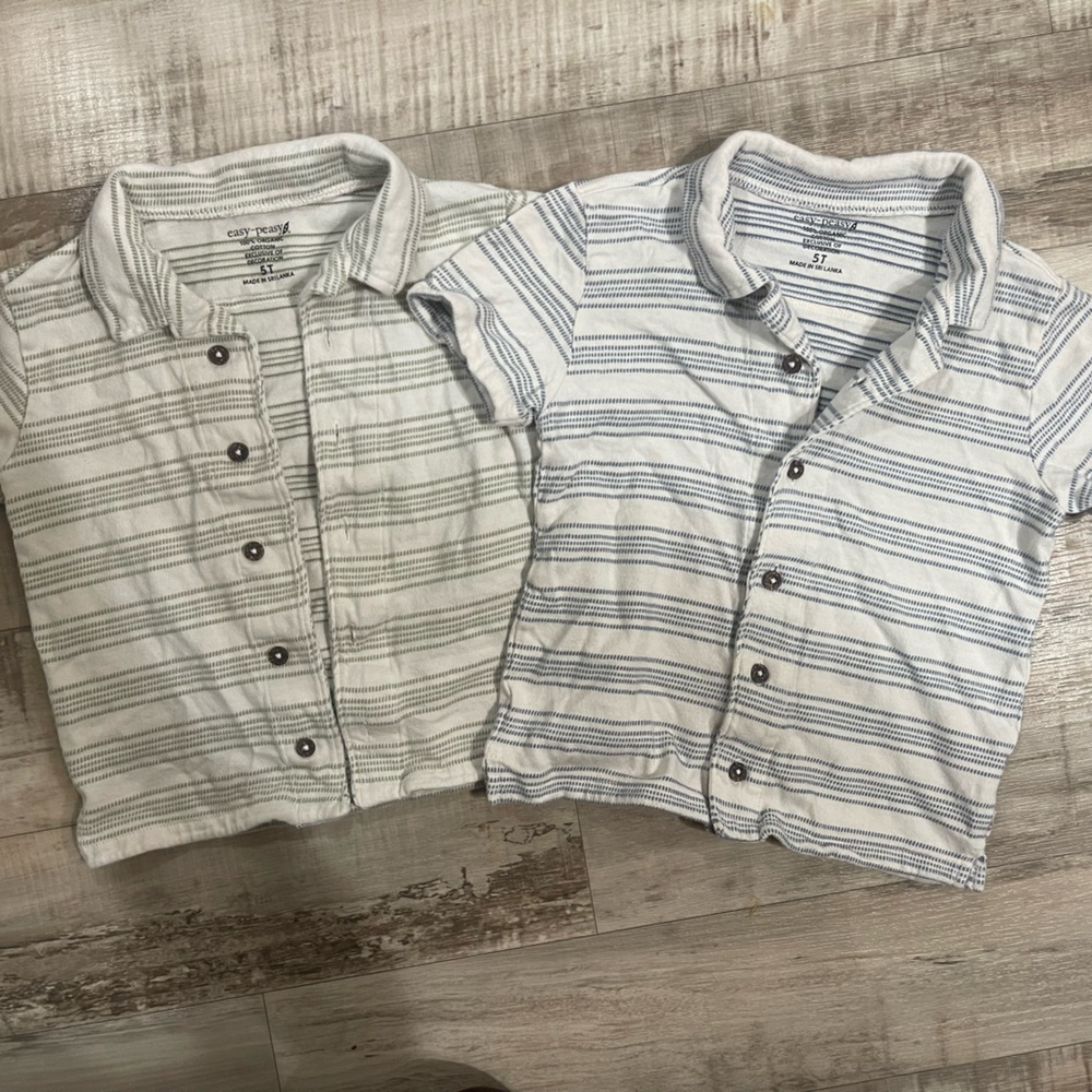 Set of 2 boys shirts
